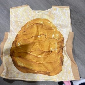 Peanut butter sandwich costume